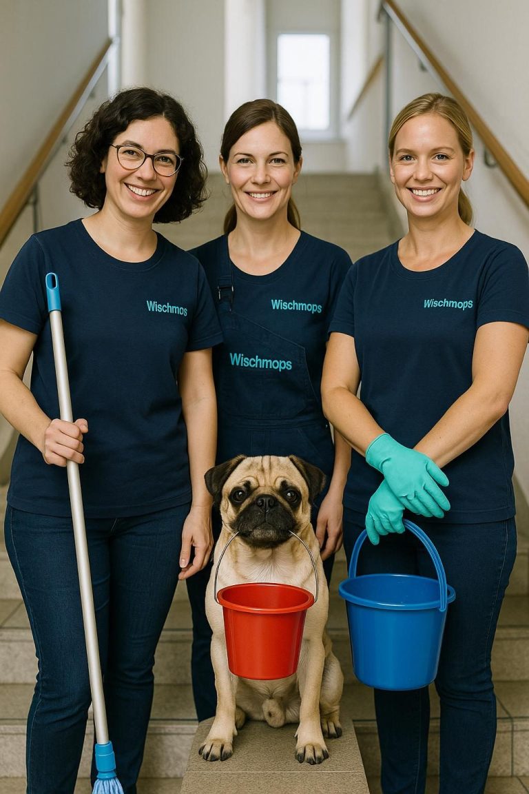 Team Wischmops bei der Treppenhausreinigung in Heppens, Jever, Sande, Schortens, Wilhelmshaven